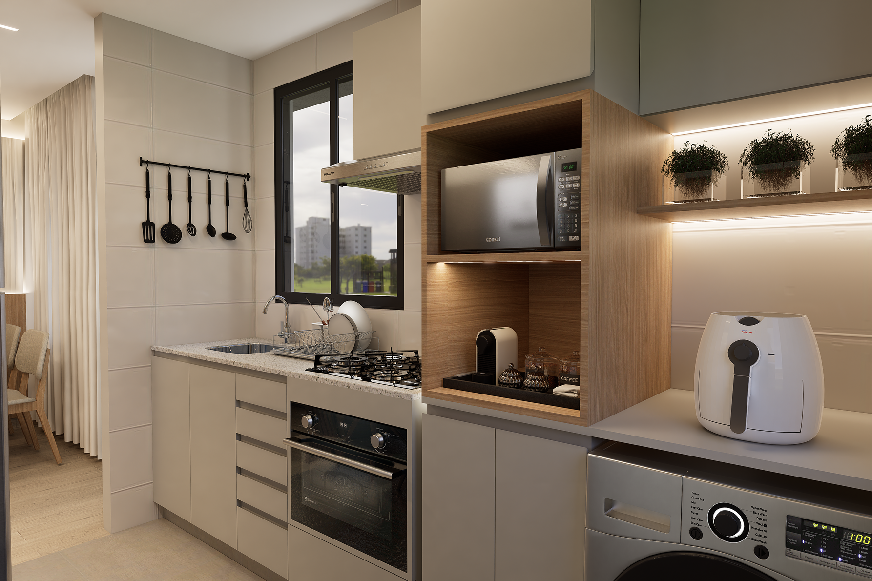 Ambiente interno do One Terramaris