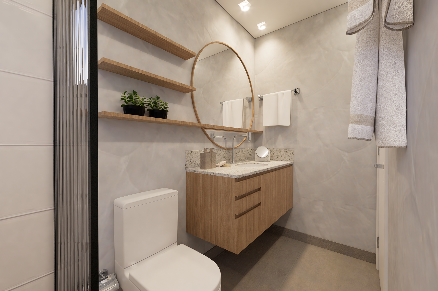Ambiente interno do One Terramaris